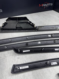 08-13 BMW E92 E93 M3 Interior Trim Set Carbon Leather OEM Genuine *Notes*
