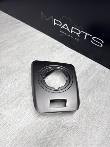 NEW 01-06 BMW E46 M3 Center Dome SMG Shift Plate Titan Shadow Grey Gray 7896461