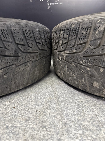 OEM BMW E28 E30 E38 Wheel Rims Tires Set Style 5 Silver 16" ET23 16x8 Square