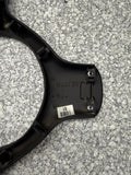 OEM 01-06 BMW E46 M3 Upper & Lower Steering Wheel Trim Cover Plate Black