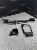 OEM BMW G20 M340 Central Console Dash Panel Wood Oak Interior Trim Set