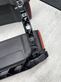 13-16 BMW F10 M5 FRONT CENTER CONSOLE ARMREST MERINO RED / SAKHIR ORANGE LEATHER