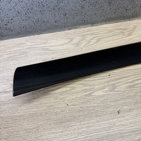 01-06 BMW E46 M3 Dashboard Right Passenger Upper Bezel Trim OEM Piano Black