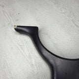 OEM 01-06 BMW E46 M3 Lower Steering Wheel Trim Cover Plate Black