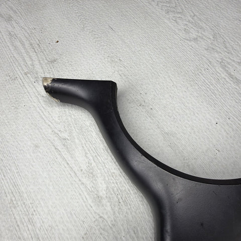 OEM 01-06 BMW E46 M3 Lower Steering Wheel Trim Cover Plate Black