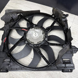 15-20 OEM BMW F80 F82 F83 M3 M4 Electric Radiator Cooling Fan w/Shroud *Notes*