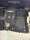 01-06 BMW E46 M3 Coupe Front & Rear Black Floor Carpets Interior OEM