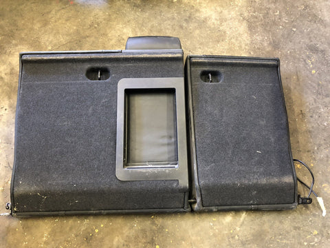 2006-2010 BMW E60 M5 Sedan Original Black Interior Back Seats Rest