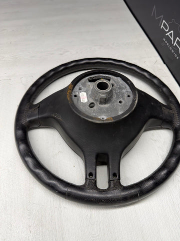 BMW 01-06 E46 3 Series Sport Steering Wheel + Trim Stock GRADE C