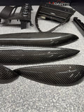 06-07 OEM BMW E63 E64 M6 Front Rear Door Dash Center Console Carbon Trim *Notes*
