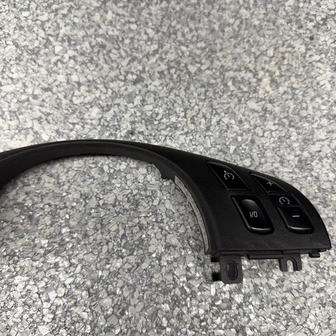 01-06 BMW E46 M3 Upper Steering Wheel Trim Multifunction Buttons Cover Wrap