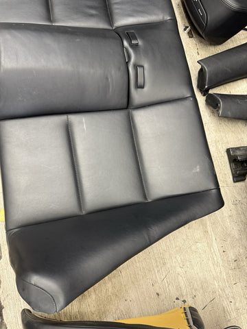 01-06 BMW E46 M3 Convertible Interior Heated Seats & Panels Nappa Black