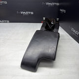 01-06 BMW E46 M3 Center Console Armrest Arm Rest Black Leather *Cracked Leather
