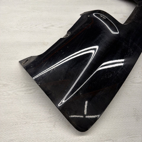 01-06 BMW E46 M3 Rear Bumper Lower Lip Diffuser Trim Panel OEM Jet Black