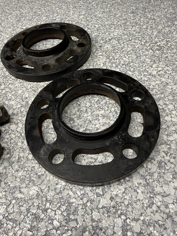 12.5MM Spacers + Extended Bolts PAIR 5x120 BMW Turner Motorsport