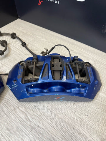 BMW F06 F10 F12 F13 M5 M6 FRONT BREMBO BRAKES CALIPERS SET OEM