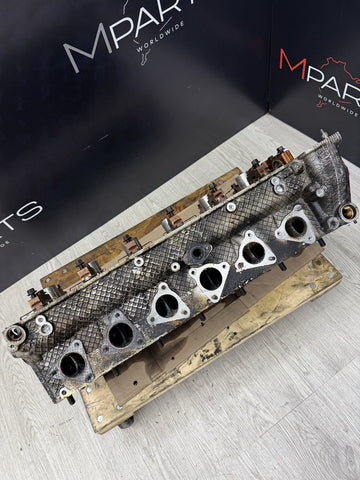 01-06 BMW E46 M3 S54 Motor Engine Cylinder Head Complete No Cams