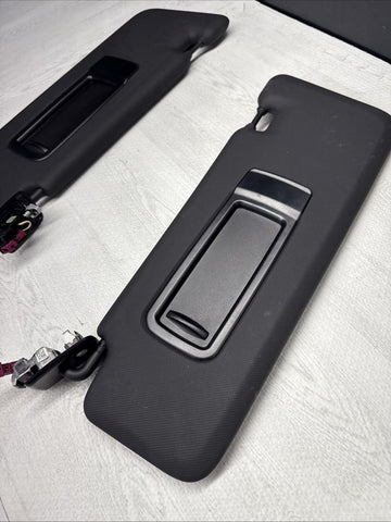 OEM BMW G05 X5 Front Sunvisors Sun Visors Black Set