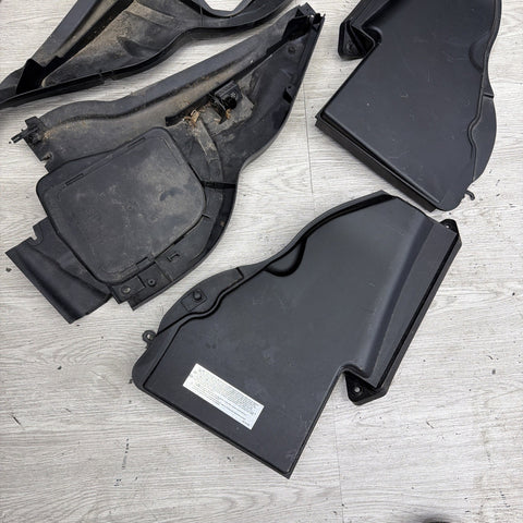 BMW E90 E92 E93 M3 08-13 Front Cabin Micro Filter Housings Covers Set *Tab*