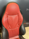 98-02 BMW Z3M Convertible Interior Front Heated Seats Blue / Black *Notes*