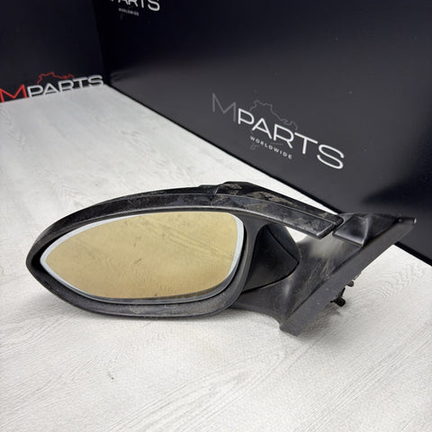 08-13 BMW E92 E93 M3 Left Heated Fold Mirror Assembly Matte Black *Notes*