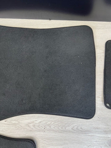Set 4 Interior Floor Mats Carpets Black OEM 20-24 BMW F92 M8 Coupe