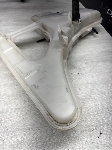 08-13 BMW E92 E93 M3 FRONT WINDSHIELD WASHER FLUID RESERVOIR TANK OEM
