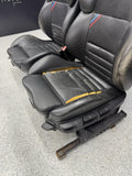 95-99 BMW E36 M3 Coupe Front Vaders Vader Seats Manual Black Ripped