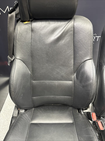 01-06 BMW E46 M3 Convertible Interior Front Heated Seats Black
