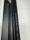OEM BMW 98-02 Z3 M Z3M Coupe Interior Door Sill Cover Covers Trims Pair Black