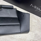 BMW E46 M3 01-06 Coupe Rear Seat Bottom Bench Black Napa Leather OEM *Notes*