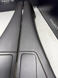 BMW 01-06 E46 325 330 M3 OEM Convertible Rear Top Lateral Trims Panels Black