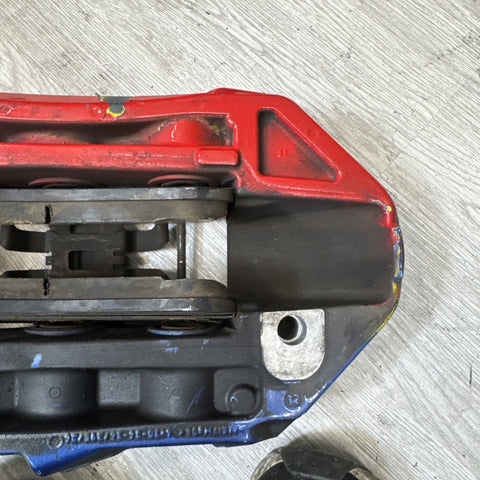 21-25 OEM BMW G80 G82 M3 M4 Front Driver Side Brake Caliper Brembo Red