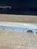 08-13 BMW E92 E93 M3 OEM Left Side Skirt Rocker Panel Mineral White