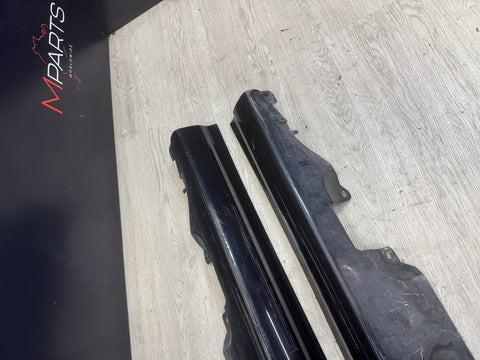 01-06 BMW E46 M3 Rocker Panel Side Skirts OEM Carbon Black