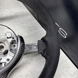 BMW OEM F80 M3 F82 F83 M4 M Performance Alcantara Steering Wheel Blue Stripe