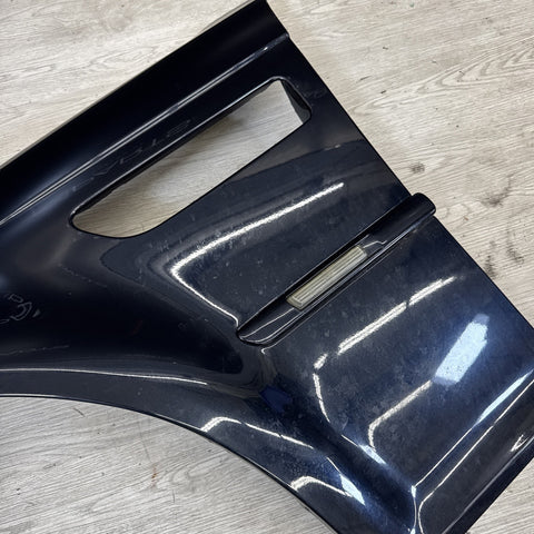 01-06 BMW E46 M3 Driver Left Fender Carbon Black