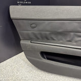 03-08 Bmw E85 Z4 Front Left Driver Interior Door Card Panel Cover Oem Black