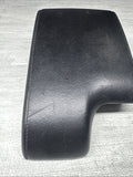 01-06 BMW E46 M3 Center Console Armrest Arm Rest Black Leather *Ripped*