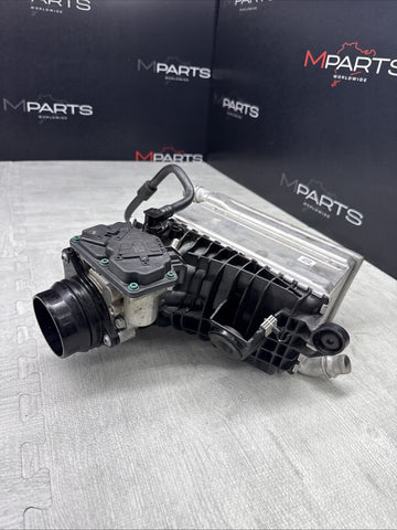 21-25 BMW G80 G82 G83 M3 M4 S58 AIR INTAKE MANIFOLD INTERCOOLER THROTTLE BODY