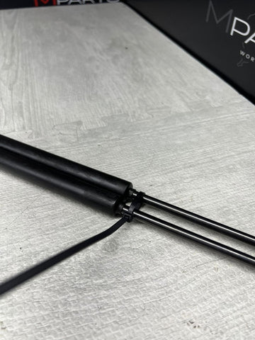 07-13 BMW E93 328 335 M3 Convertible Rear Trunk Lid Shocks Pair OEM 7129215