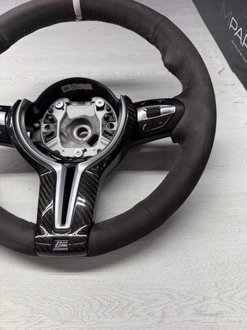 BMW Steering Wheel 15-20 F80 F82 F83 M3 M4 Rewrap