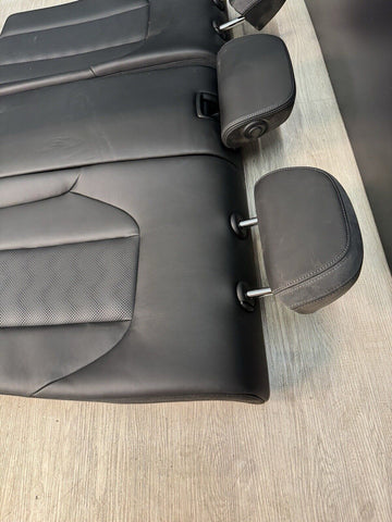 21-24 BMW G80 M3 Sedan Rear Backrest Back Rest Black Leather Seats