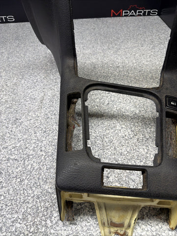 95-99 BMW E36 M3 Lower Dash Center Console Housing Panel Support Black Sedan
