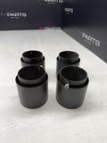 (4) BMW M2/M3/M4/M5 Black Exhaust Tips F87/F80/F82/F83/F10