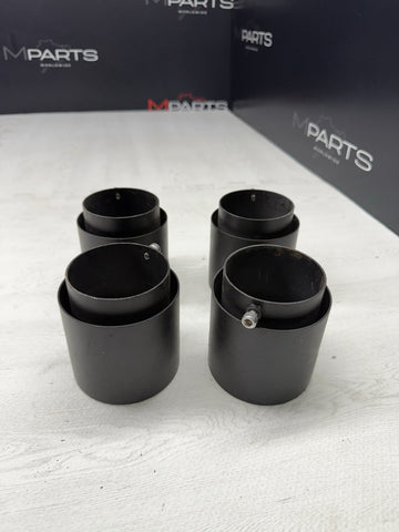 (4) BMW M2/M3/M4/M5 Black Exhaust Tips F87/F80/F82/F83/F10