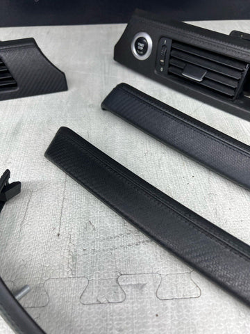 08-11 BMW E90 M3 Interior Trim Set Carbon Leather OEM Genuine