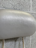 2001-2006 BMW E46 M3 Coupe Grey Front Headrests Head Rests Pair OEM