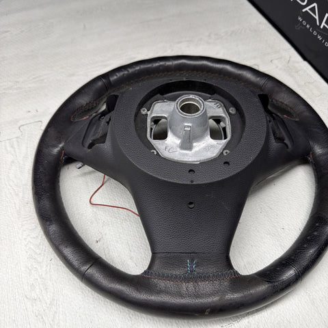BMW E60 E63 E64 M5 M6 06-10 SMG Steering Wheel Heated 53k Miles