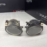 01-06 BMW E46 M3 Front Left Right Passenger Driver Bumper Fog Lights Clear OEM